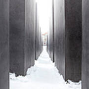 Jewish Memorial, Berlin, Germany #1 Poster