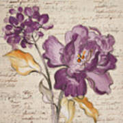 Lilac Beauty Ii #1 Poster