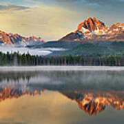 Little Redfish Lake, Sawtooth Mountains #1 Poster