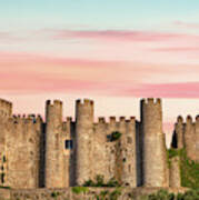 Medieval Castle Of Obidos Poster