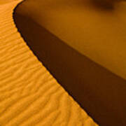 Mesquite Flat Dunes At Death Vakkey Poster
