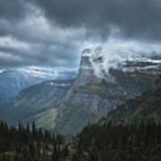 Mountain View (glacier National Park) #1 Poster