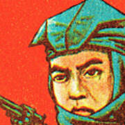 Ninja With Gun #1 Poster