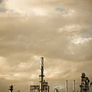 Oil Refinery #1 Poster