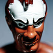Plastic Figurine Of A Professional Wrestler #1 Poster