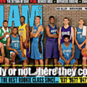 Ready Or Not Here They Come! Nba Rookies Slam Cover #1 Poster