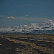 Snow-covered Mountains In The Turkish Region Of Capaddocia. #1 Poster