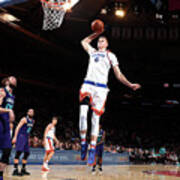 Charlotte Hornets V New York Knicks #10 Poster