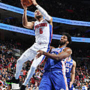 Detroit Pistons V Philadelphia 76ers #10 Poster
