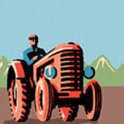 Tractor #11 Poster