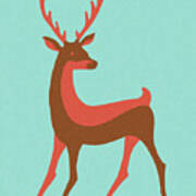 Deer #13 Poster