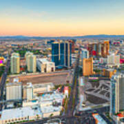 Las Vegas, Nevada, Usa Skyline #13 Poster