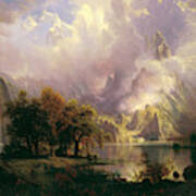 Rocky Mountain Landscape Poster