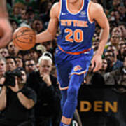 New York Knicks V Boston Celtics Poster