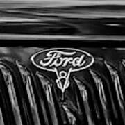 1936 Ford Pick Up V8 Poster