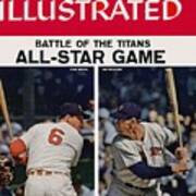 1957 All Star Game Preview Sports Illustrated Cover Poster
