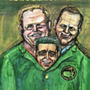 1966 Masters Tournament Preview Sports Illustrated Cover Poster