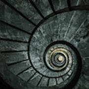 Dark Spiral Staircase #2 Poster