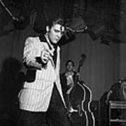 Rock And Roll Musician Elvis Presley #2 Poster