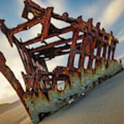 Wreck Of The Peter Iredale Poster