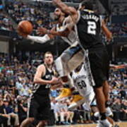 San Antonio Spurs V Memphis Grizzlies - Poster