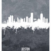 Boston Massachusetts Skyline #29 Poster