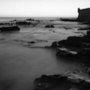 Rising Tide Saint Sebastian Castle Cadiz Spain #3 Poster