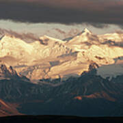 Alaska Range With Mt Brooks #4 Poster