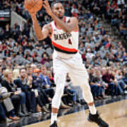 Portland Trail Blazers V San Antonio #4 Poster