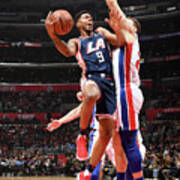 Detroit Pistons V La Clippers #5 Poster