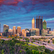 Perth. Cityscape Image Of Perth #5 Poster