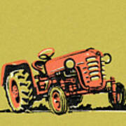 Tractor #5 Poster