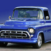 57 Chevy Pickup Poster