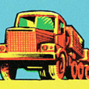 Hauling Truck #6 Poster
