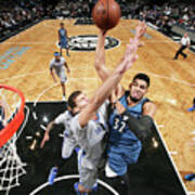 Minnesota Timberwolves V Brooklyn Nets #7 Poster