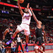 Minnesota Timberwolves V Houston Rockets Poster