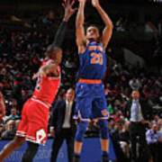 New York Knicks V Chicago Bulls Poster
