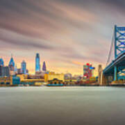 Philadelphia, Pennsylvania, Usa Skyline #7 Poster