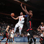 Toronto Raptors V New York Knicks Poster