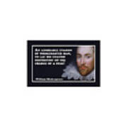An Admirable Evasion #shakespeare #shakespearequote #9 Poster