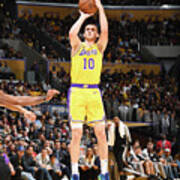 San Antonio Spurs V Los Angeles Lakers Poster