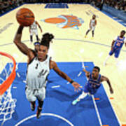San Antonio Spurs V New York Knicks Poster