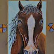 A Blue Eyed Horse Poster