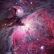 A Close Up Of The Orion Nebula, Also Poster