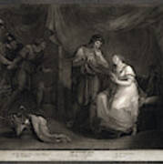 A Scene From Troilus And Cressid By Angelika Kauffmann And Engraver Luigi Schiavonetti Poster
