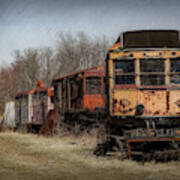 Abandoned Train Poster