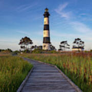 After Sunrise At Bodie Island Light Poster