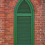 Aiken Rhett House - Charleston Brick Architecture Poster