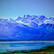 Alberta Rockies Vista Poster