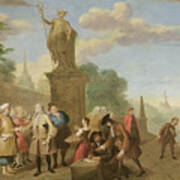 Allegory Of Trade, 1743 Poster